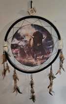 DREAMCATCHER INDIAN WITH A PICTURE OF BUFFALO MOUNTAIN SNOW ( LARGE ) - $34.64