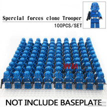 100pcs/set Spercial Forces Clone Troopers Star Wars Mini Figures Building - £110.26 GBP