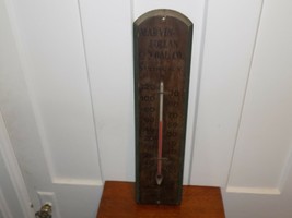 Vintage Marvin Follan Coal Company Fulton, NY Thermometer - $1,753.08 MXN