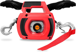 Portable Drill Winch 1500 LBS, 1/4&quot; Heavy-Duty Steel Cable Winch Rope 40... - $307.46