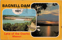 Bagnell Dam Lake of the Ozarks MO Postcard PC389 - £3.90 GBP