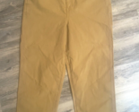 Madewell Classic Straight Pants Mustard Yellow  NWT Sz 32 #AJ559 (Reg. $88) - £18.55 GBP