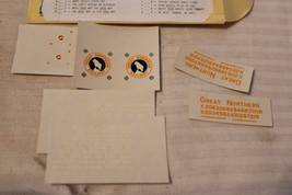 HO Scale Champ Decals, Great Northern Caboose Decal Set #HC-193 - $12.00