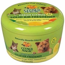 Citrus Magic Pet Odor Absorbing Solid Air Freshener Fresh Citrus, 20-Ounch - £15.75 GBP