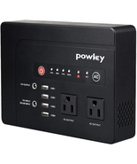 200Watt Portable Power Bank with AC Outlet, Powkey 42000Mah Rechargeable Backup - $206.37