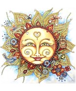 Sun Goddess Special Shaped Diamond Painting Kits For Adults, Sun Flower ... - £11.80 GBP