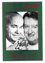 Just For Laughs Program Tim Conway Tom Poston 1994 Majestic Theatre Dall... - $11.88