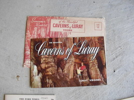 Vintage 1956 Booklet Caverns of Luray Virginia LOOK - £14.90 GBP
