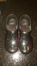 Medical Dansko Clogs Cosmic Patent Leather Colorful Drops Size 41 New - $99.99