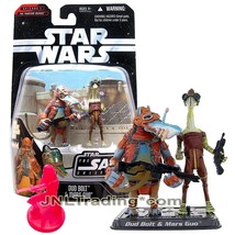 Yr 2006 Star Wars The Saga Collection Figure DUD BOLT &amp; MARS GUO + Stormtrooper - £27.53 GBP
