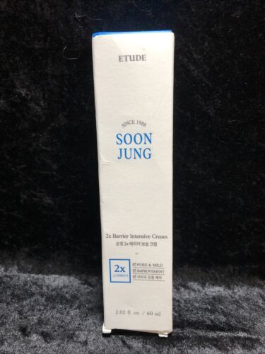 ETUDE SoonJung 2x Barrier Intensive Cream 60ml 21AD | Hypoallergenic Shea Butter - $14.84