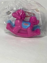 Playskool Miniature Rocking Horse 2002 Wendy&#39;s Happy Kid&#39;s Meal Toy Vint... - $11.76