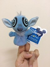 Disney Swirly Finger Puppet Plush Doll, Keychain. Lilo Stitch Friend. RARE Item - £29.57 GBP