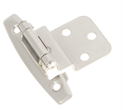 Lot of 3 Hickory Hardware 3/8 inch Inset Surface Mt. Hinge Pair - $15.84