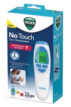 Vicks No Touch 3-in-1 Thermometer Measures Forehead Food &amp; Bath Temperat... - $5.70