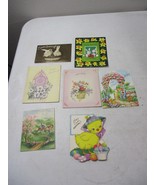 7 Vintage Easter Greeting Card Lot Hallmark American Greetings used - $299.97 MXN