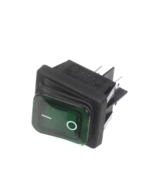 Cretors T120/55 Switch Rocker DPST Lighted Green - $71.23