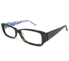 Kensie Eyeglasses Frames ditsy TO Dark Tortoise Floral Rectangular 53-14-135 - £32.63 GBP
