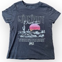 Prince Peter Mitternacht Wüste Tour 1992 Grafiken T-Shirt Damen GRÖSSE S - $25.44