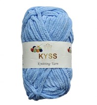 lankie Chenille Yarn Supersoft Knitting Wool Ball (400 Grams). - £23.74 GBP