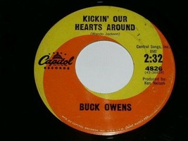 Buck Owens I Can&#39;t Stop Kickin Our Hearts 45 Rpm Record Capitol Label - £12.78 GBP