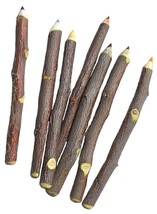 Apple Pencil™ - Bundle of Seven 5&quot; Mixed Color Twig Pencils Made in the USA - £7.15 GBP