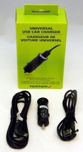 NEW Genuine TomTom VIA Mini+Micro-USB-2.0 Car Charger+Cable 1605TM 1535TM 1435TM - £7.88 GBP