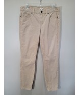 J Crew Corduroy Pants Womens 29 Cream Corduroy  Casual - $342.12 MXN
