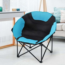 Moon Saucer Steel Camping Chair Folding Padded Seat - £56.30 GBP