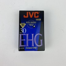 Jvc Compact Vhs C 90 Minute Video Cassette Tape TC-30 Ehg New Sealed - £3.88 GBP