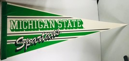 Michigan State Spartans Full Size NCAA College Pennant - 30.0” by 12.0” - £14.99 GBP