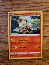 Pokemon TCG Rebel Clash Card | Growlithe 027/192 Common - £1.48 GBP