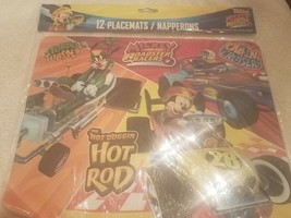 12 Mickey and The Roadster Racers Placemats - £8.65 GBP