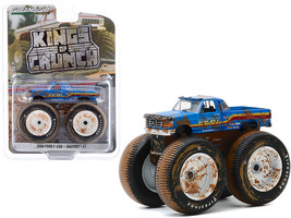1996 Ford F-250 Monster Truck &quot;Bigfoot #7&quot; Blue (Dirty Version) &quot;Kings of Crunch - £14.87 GBP