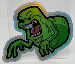 5.5” Ghostbusters Slimer Ghost Zobie Exclusive Holographic Sticker Decal - £4.30 GBP