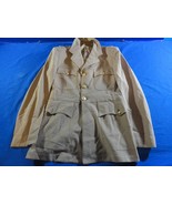 KOREAN WAR TAN KHAKI TROPICAL U.S. ARMY UNIFORM JACKET COAT SHADE 61 32 ... - €46,28 EUR
