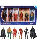 DC Comics Theatrical Multi-Pack WB Anniversary Collectible 6 Super Hero ... - $39.19