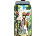 Kids Cartoon Cow Pull-up Mobile Phone Bag - £15.72 GBP