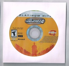 Tony Hawk Pro Skater 4 Platinum Hits video Game Microsoft XBOX Disc Only - £11.41 GBP
