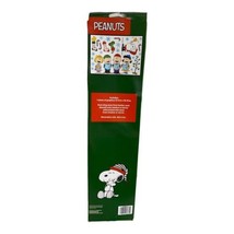 PEANUTS Charlie Brown Christmas Peel &amp; Stick Window Cling and Mirror Decor - £8.55 GBP