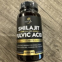 Pure Shilajit 10000mg 150 Caps Asphaltum Naturally Occurring Fulvic Acid... - £21.11 GBP