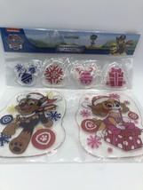 Nickelodeon Paw Patrol Holiday Christmas Gel Window Clings 6 Pc. Set - £5.53 GBP