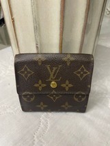 Preloved Louis Vuitton Monogram Elise Trifold Wallet – Great Condition - $222.75