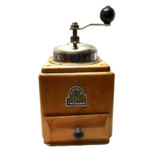 Armin Trosser German Hand Crank Coffee Grinder Mill Beech Wood Vtg 1940s... - $94.05