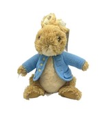 Gund Peter Rabbit Plush Beatrix Potter Blue Coat 8&quot; Stuffed Bunny - £9.56 GBP