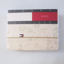 Tommy Hilfiger Freeman Farm Sage King Flat Sheet New Old Stock Sealed - £39.68 GBP