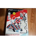 Paper Punk Dog Paper Building Blocks Fold to Play Fun - £11.55 GBP