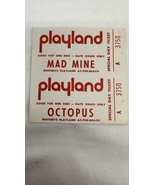 1960s SAN FRANCISCO PLAYLAND-AT-THE-BEACH~VINTAGE MAD MINE &amp; OCTOPUS RID... - $8.26 CAD