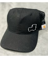 Carhartt Bobcat Baseball Hat Black Mesh Back SnapBack Cap - $15.48