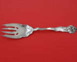 Fiorito by Shiebler Sterling Silver Cold Meat Fork 8&quot; Serving Silverware - £147.18 GBP